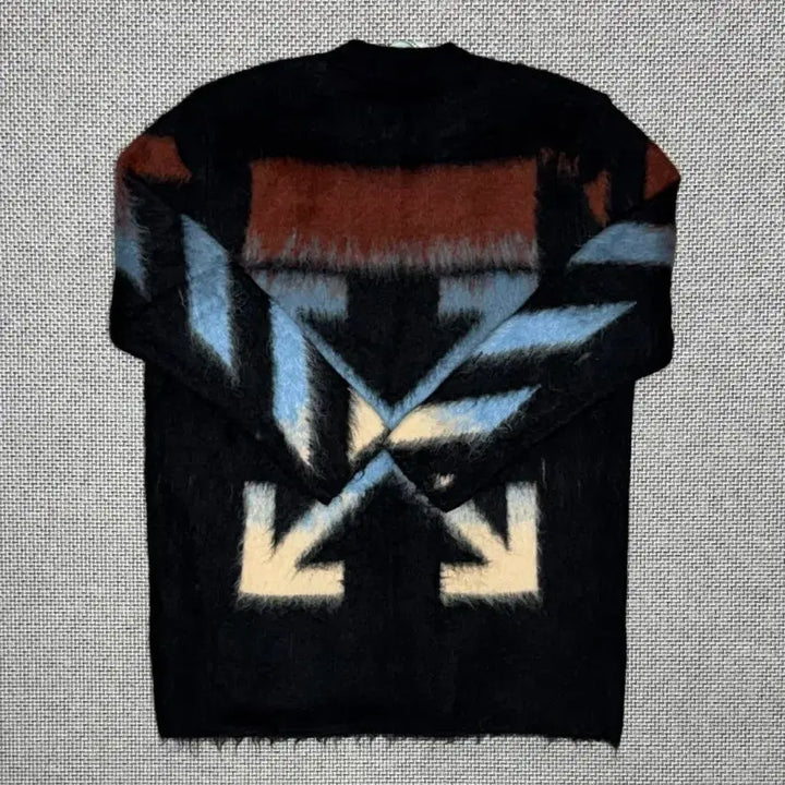 [BUNJANG] Off-White Mohair Knit Sweater / 오프화이트 모헤어 니트
