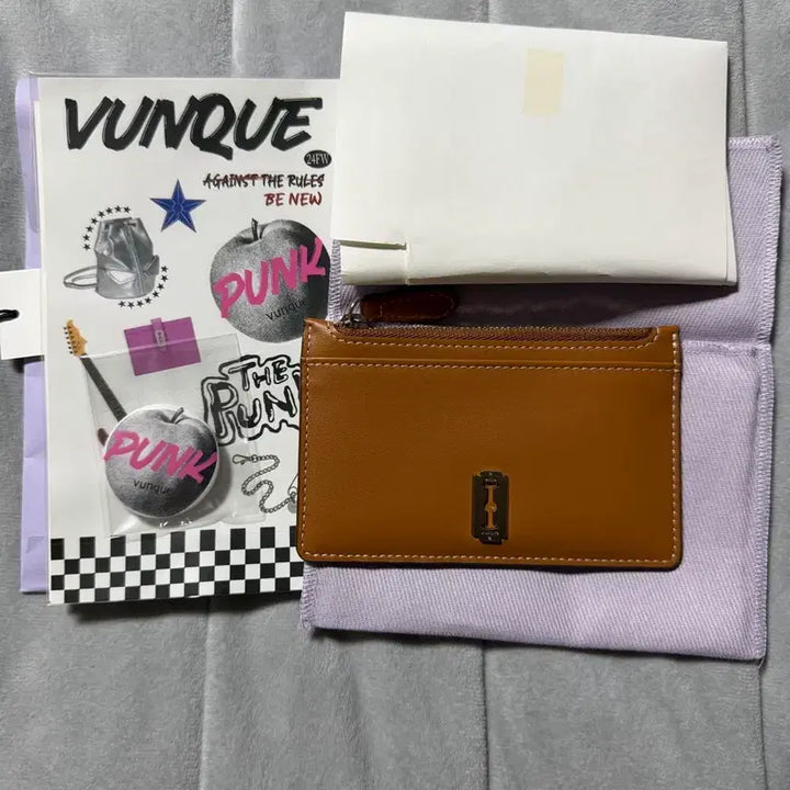 [BUNJANG] Vunque Card Wallet Brown / Vunque 카드지갑 브라운