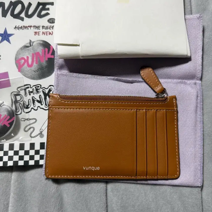 [BUNJANG] Vunque Card Wallet Brown / Vunque 카드지갑 브라운