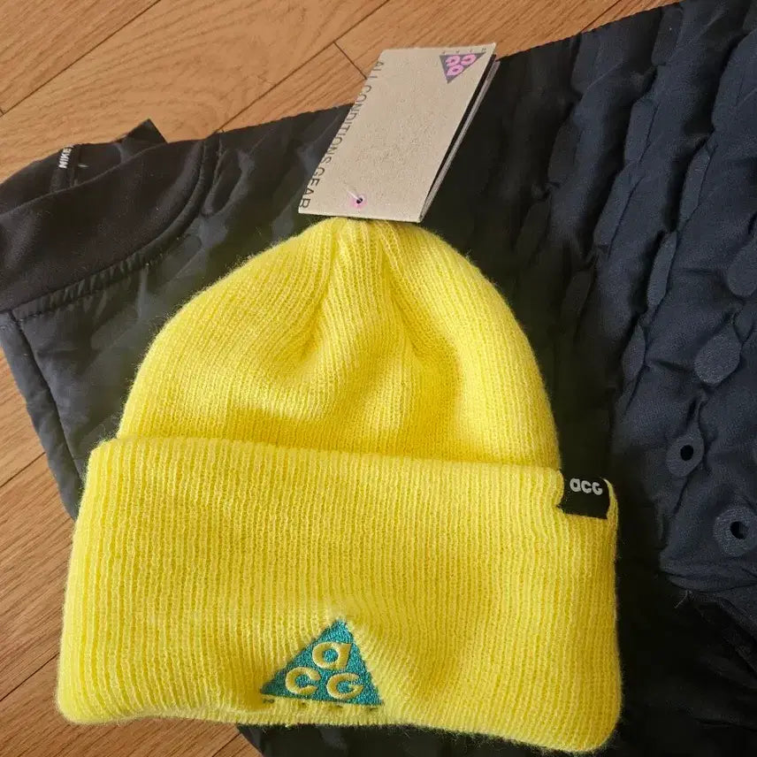 [BUNJANG] Nike ACG Yellow Beanie / 나이키 ACG 옐로우 비니 새상품