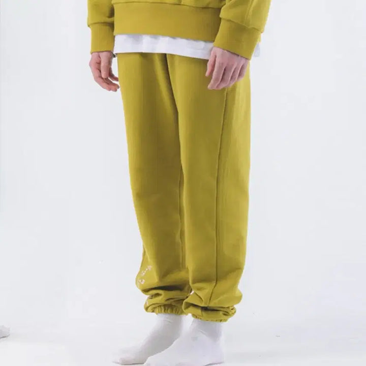 [BUNJANG] Crump Terry Sweat Jogger Pants Olive / [L] 새상품 크럼프 테리 스웻 조거팬츠 카키 올리브