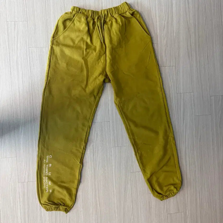 [BUNJANG] Crump Terry Sweat Jogger Pants Olive / [L] 새상품 크럼프 테리 스웻 조거팬츠 카키 올리브