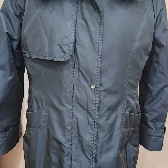 [BUNJANG] Croc D'aile Fox Fur Collar Coat / 크로크다일 폭스 퍼 카라  코트