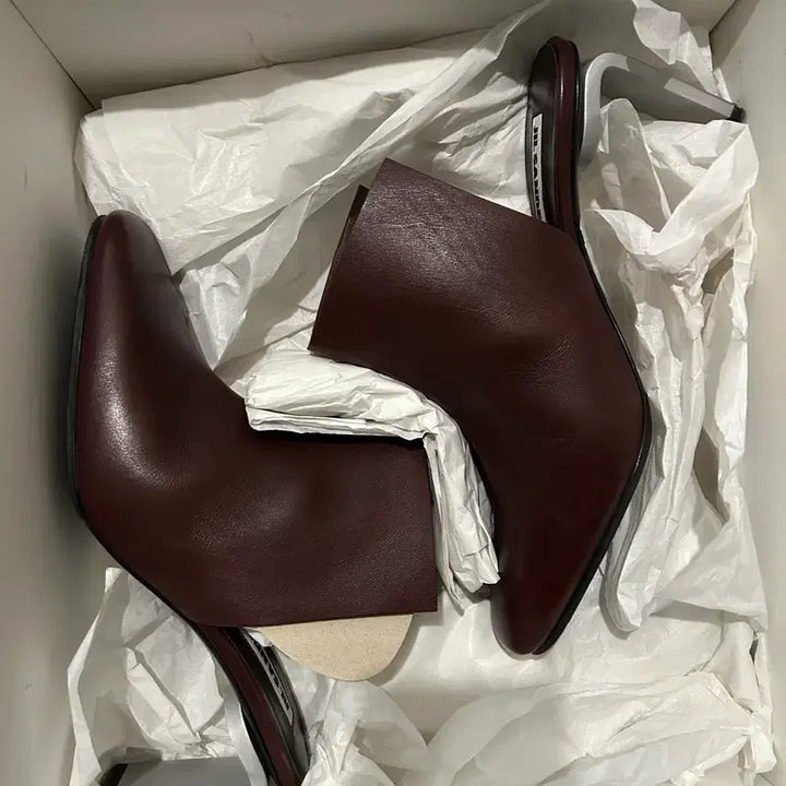 [BUNJANG] Jil Sander Calfskin Metal Mule 38 Size / 질샌더 카프스킨 메탈 뮬 38사이즈