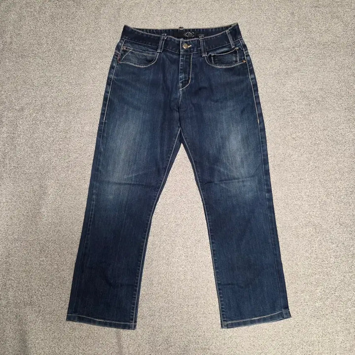 [BUNJANG] Evisu Vintage Printed Denim Pants / Evisu 빈티지 프린팅 데님팬츠 31-32