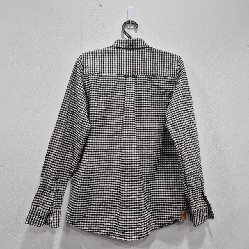 [BUNJANG] Carhartt Black and White Checkered Shirt / Carhartt 칼하트 블랙 화이트 체크 셔츠 남녀공용 XS~S사이즈