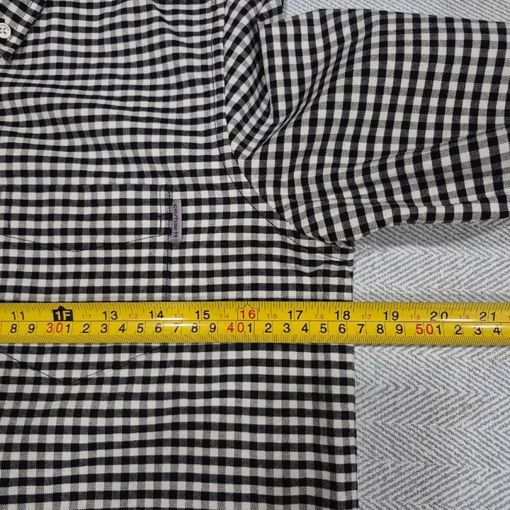 [BUNJANG] Carhartt Black and White Checkered Shirt / Carhartt 칼하트 블랙 화이트 체크 셔츠 남녀공용 XS~S사이즈