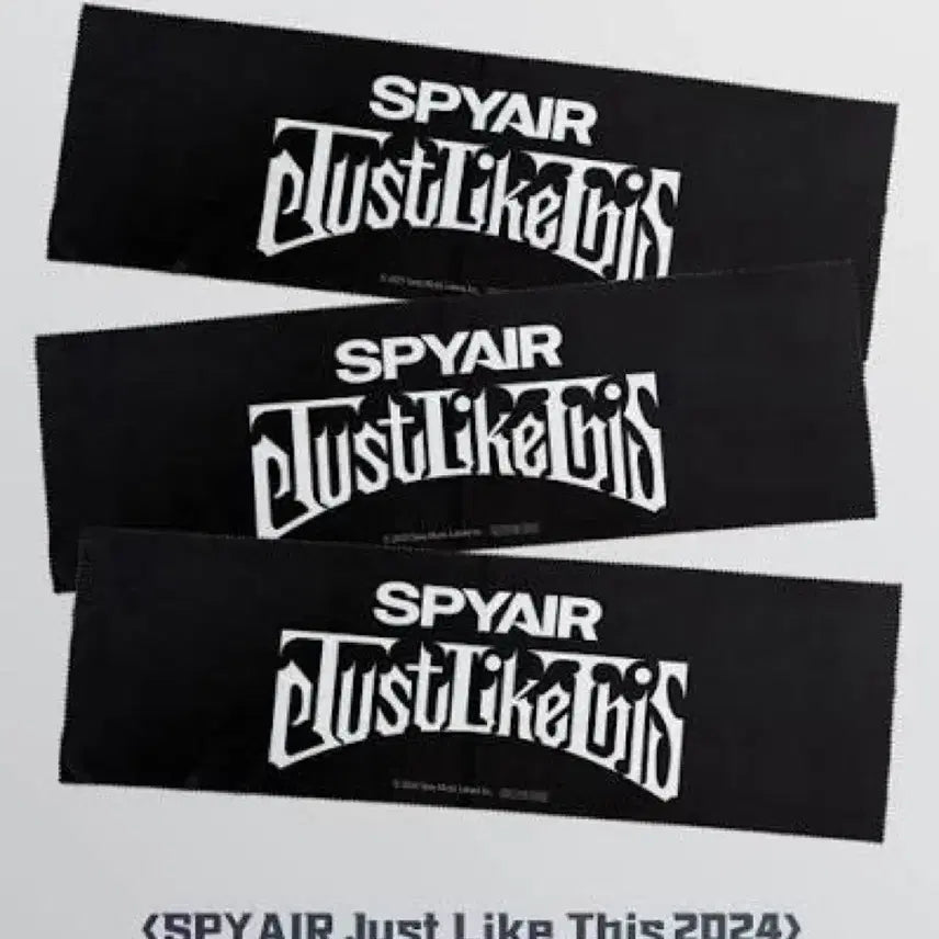 [SOLD OUT] SPYAIR/스파이에어 JLT 2024 락어롱 슬로건