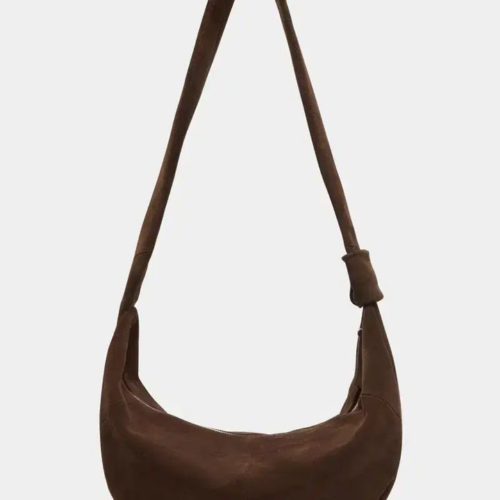 [BUNJANG] Couronne Poser Bow Suede Crossbody Bag / 쿠론 포제르 보우 스웨이드 크로스가방