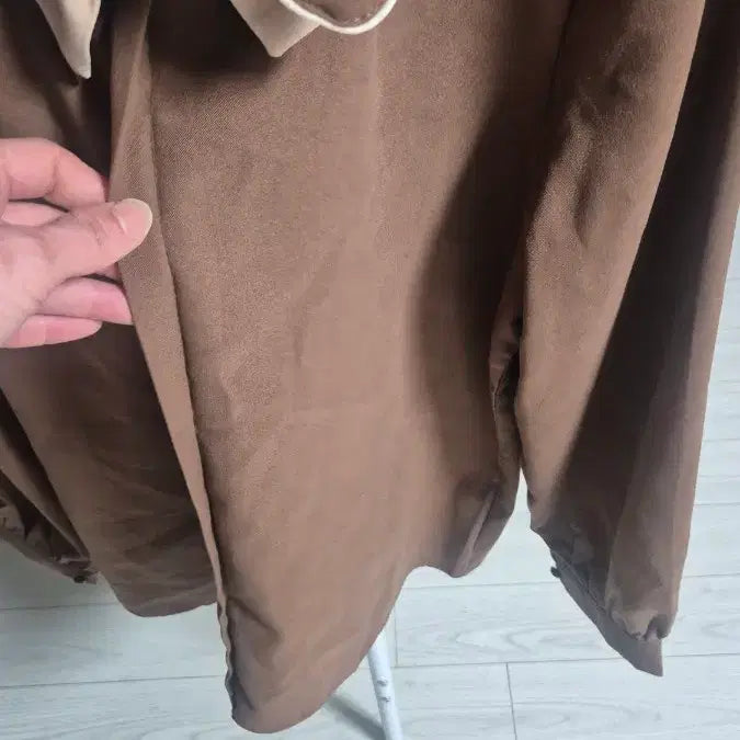 [BUNJANG] Brown Ribbon Blouse / 브라운 리본 블라우스