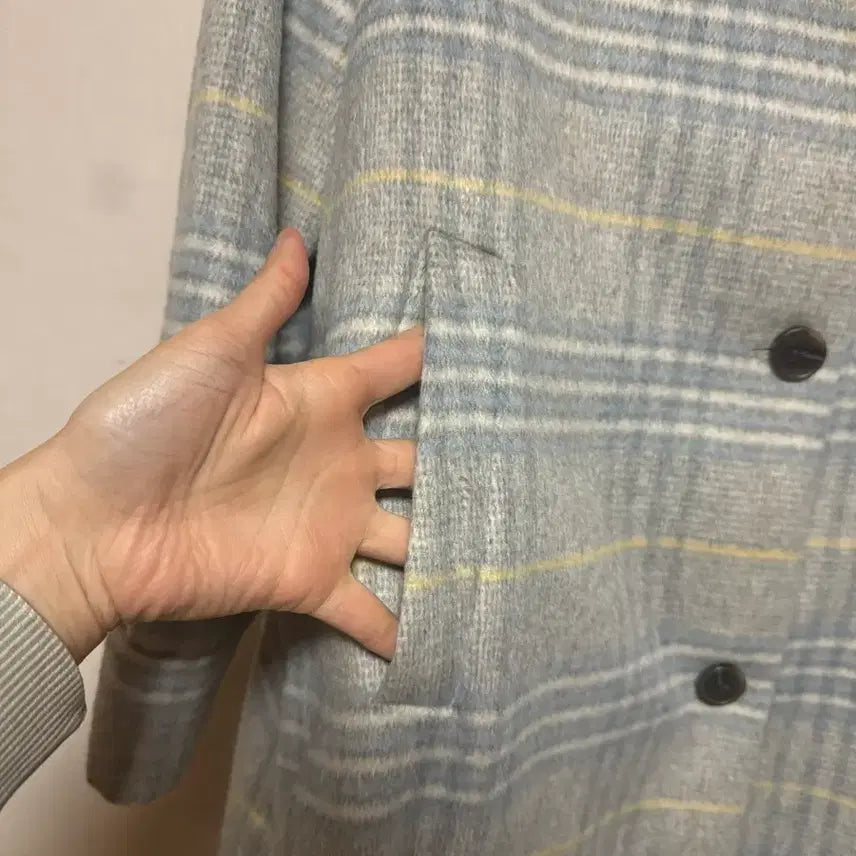 [BUNJANG] Kenneth Cole Women's Check Coat / 케네스콜 여성 체크 코트 77