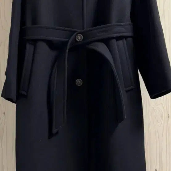 [BUNJANG] Abamolly Cashmere Wool Single Coat / 아바몰리 캐시미어 울 싱글 코트