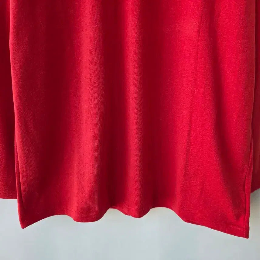 [BUNJANG] Unisex Red Lettering T-shirt / 남녀공용)레드 레터링 티셔츠/새제품