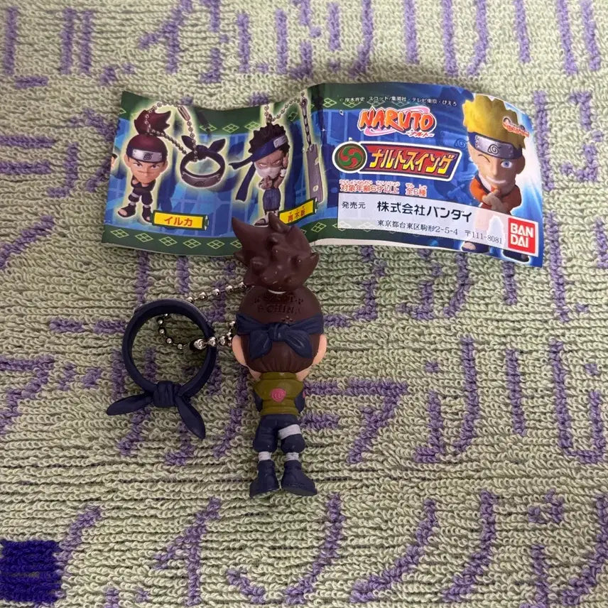 [BUNJANG] Naruto Iruka Mini Figure Keyring / 나루토 이루카 고전 키링 미니 피규어 스트랩 가챠