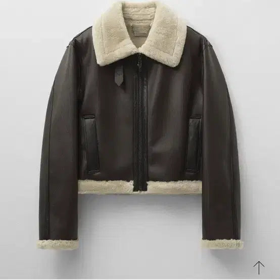 [BUNJANG] Mondol Faux Fur Mustang Jacket / [새제품] 몽돌 무스탕 페이크 퍼 무스탕 자켓