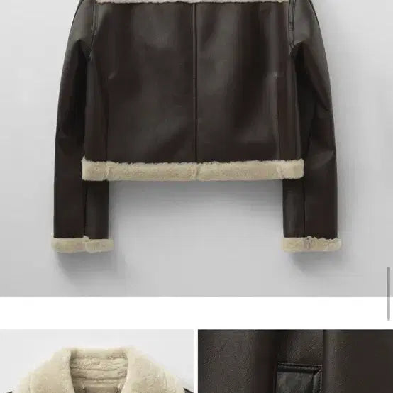 [BUNJANG] Mondol Faux Fur Mustang Jacket / [새제품] 몽돌 무스탕 페이크 퍼 무스탕 자켓