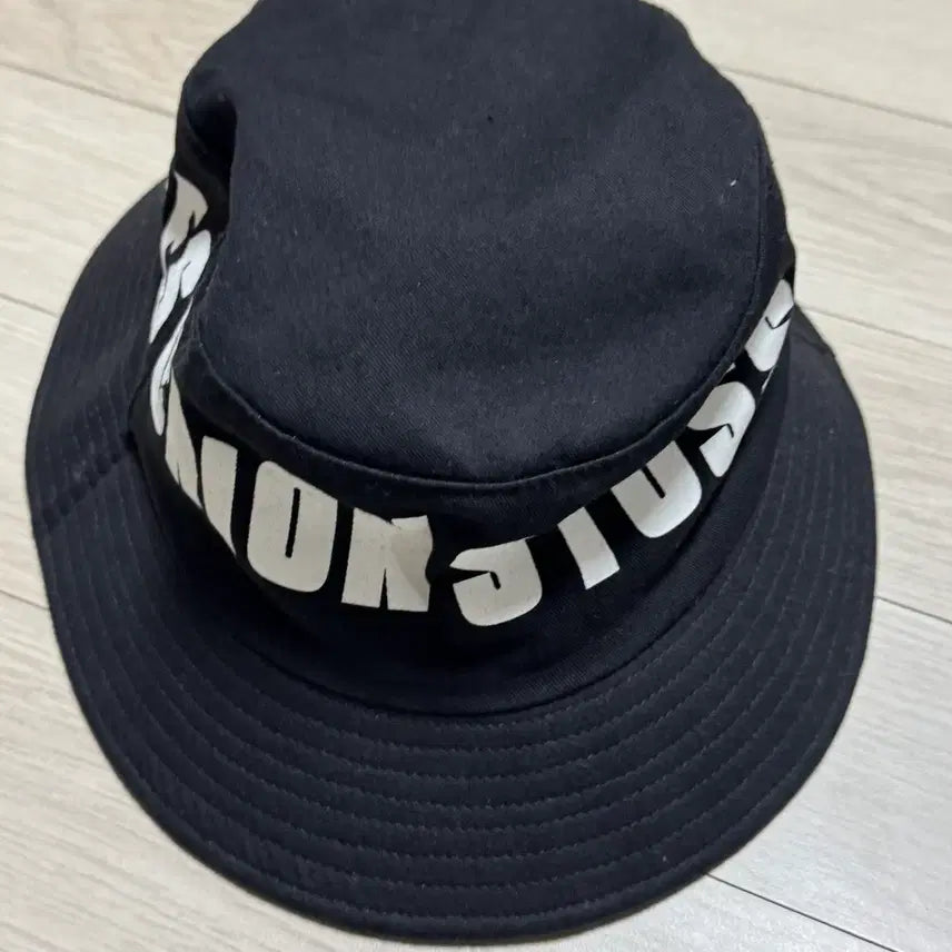 [BUNJANG] Stüssy Big Logo Bucket Hat / 스투시 빅로고 버킷햇 블랙 프리사이즈