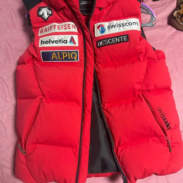 [BUNJANG] Descente Vest Padded Jacket / 데상트 조끼패딩