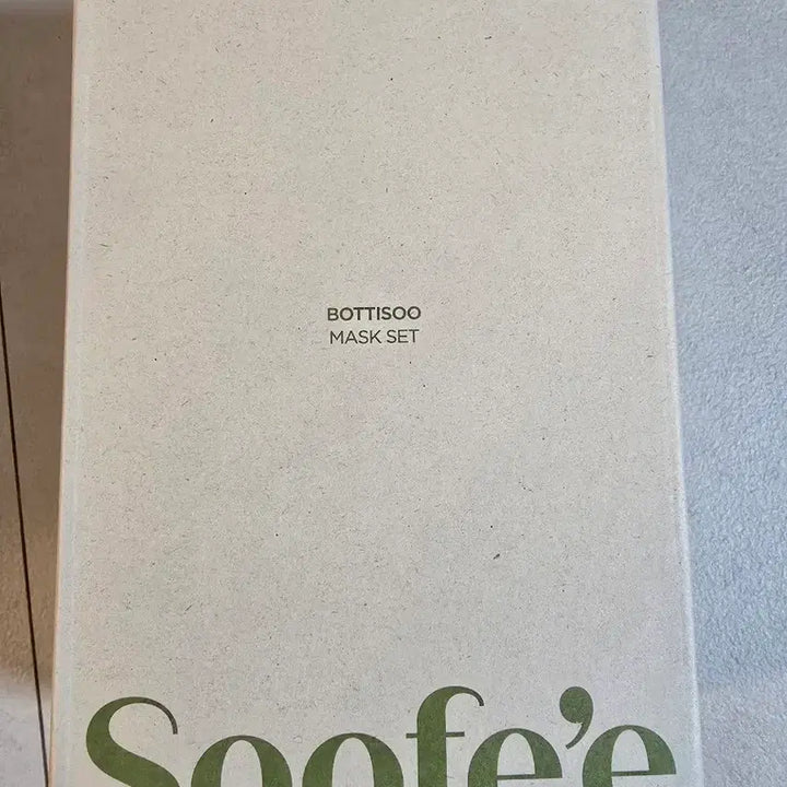 [BUNJANG] Soofe'e Bottisoo Mask Set / Soofe'e Bottisoo 마스크 세트