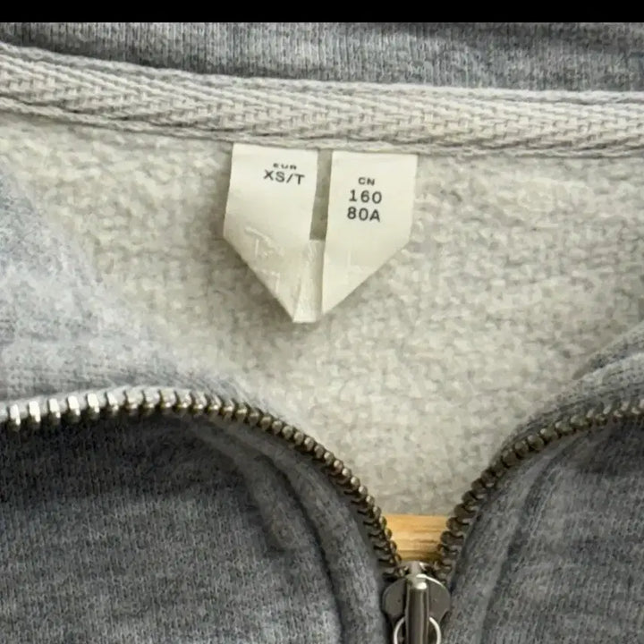 [BUNJANG] Arket Half-Zip Sweatshirt XS / 아르켓 소프트 하프집업 스웨트셔츠 XS