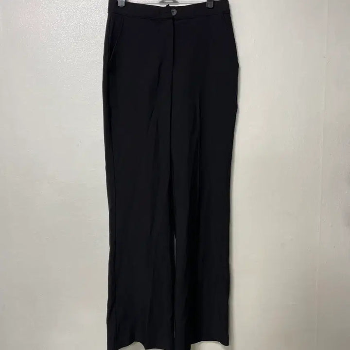 [BUNJANG] Vintage Black Basic Slacks Pants / 빈티지구 블랙 기본 슬랙스 팬츠
