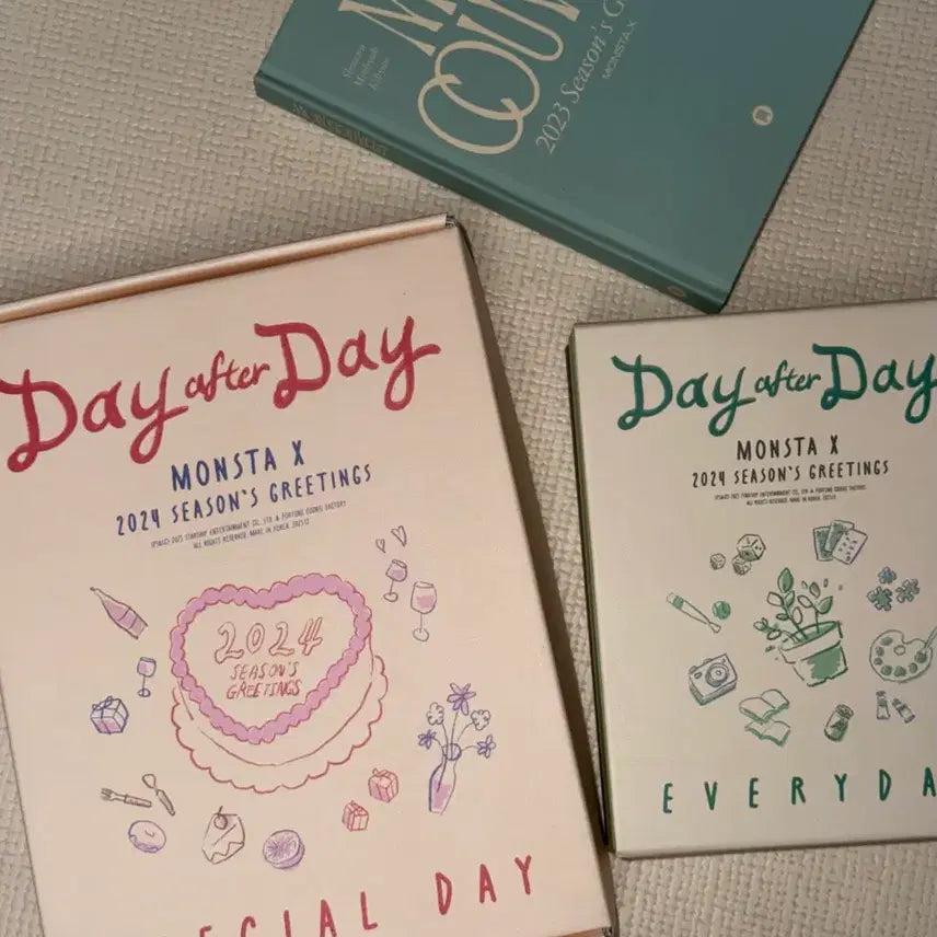 [BUNJANG] Monsta X 2024 Season's Greetings Bundle Set / 몬스타엑스 2024 시그 일괄양도