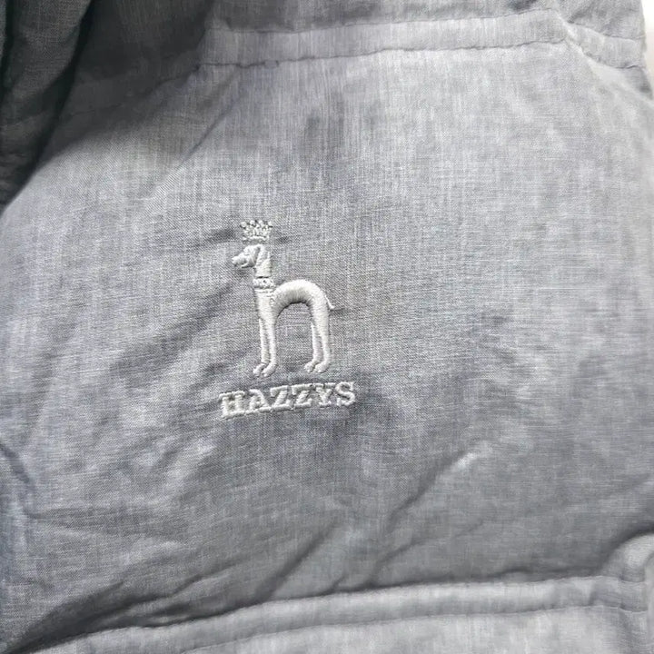 [BUNJANG] Hazzys Gray Lightweight Padded Vest S / 헤지스 그레이 경량 패딩 조끼 S