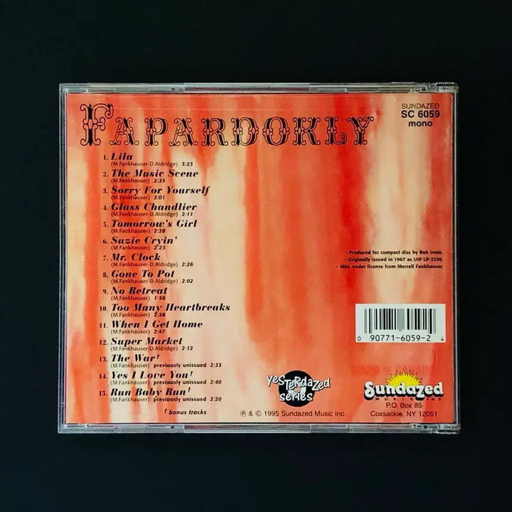 [BUNJANG] Fapardokly Fapardokly CD / [CD중고] 파파도클리 (Fapardokly)