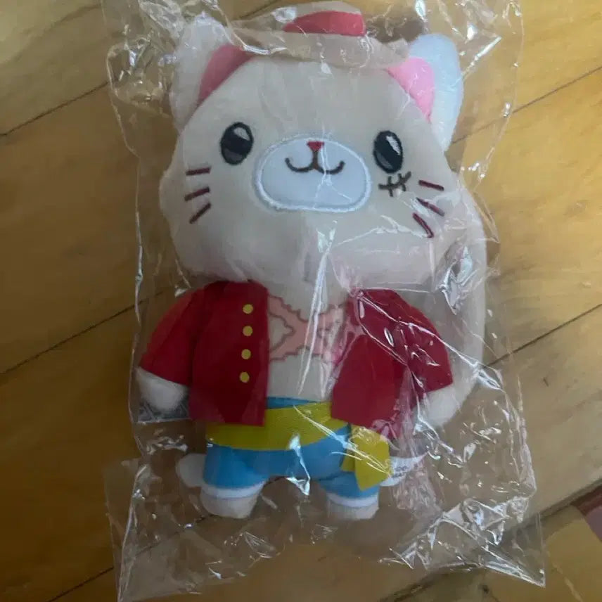 [BUNJANG] One Piece Luffy Nekonui Plush / 원피스 네코누이 루피 인형