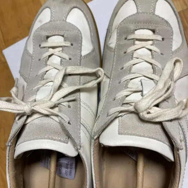 [BUNJANG] Shoopen Vislow German Army Sneakers Ivory / (280) 슈펜 비슬로우 독일군 스니커즈 아이보리