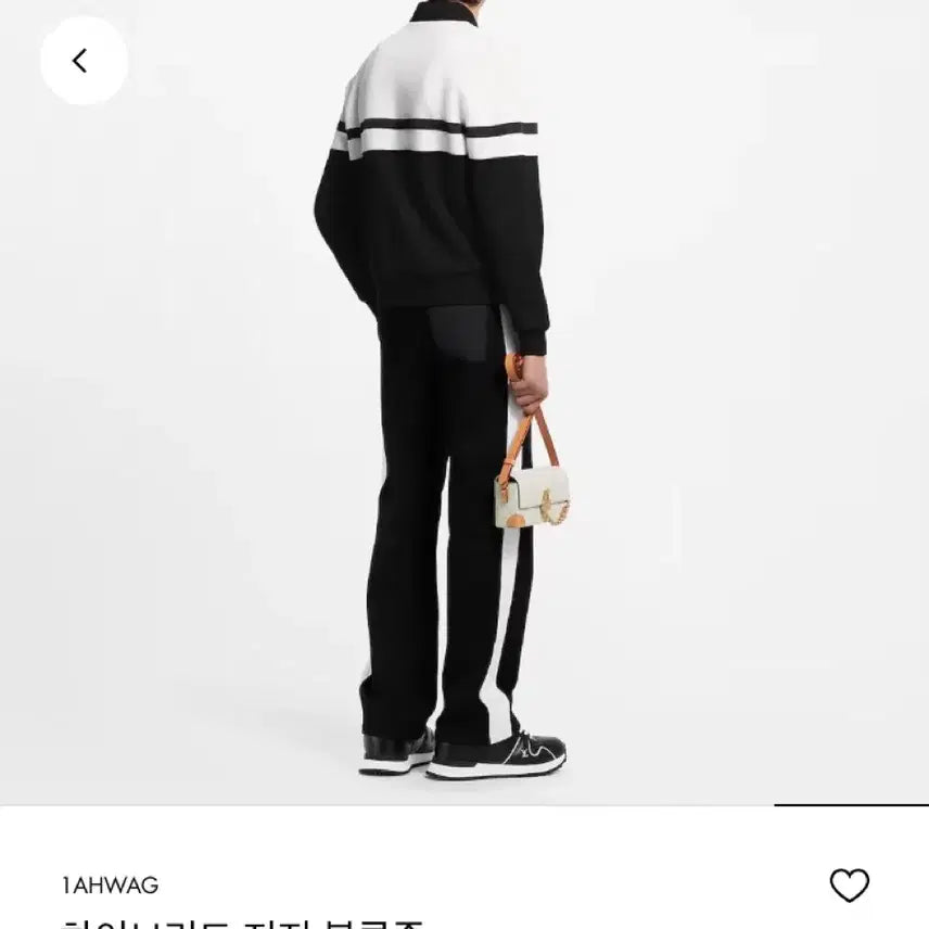 [SOLD OUT] [M] 25SS 루이비통 하이브리드 저지 블루종 자켓 25년 신상