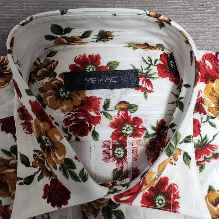 [SOLD OUT] 예작 꽃남방 얇은 셔츠 새상품