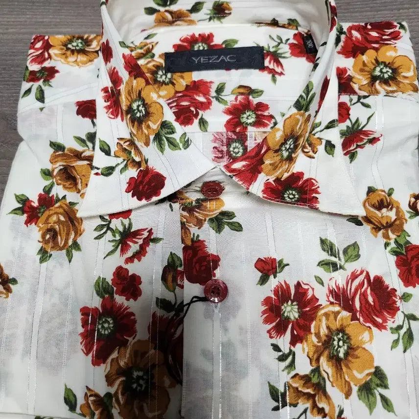 [SOLD OUT] 예작 꽃남방 얇은 셔츠 새상품