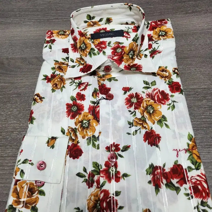 [SOLD OUT] 예작 꽃남방 얇은 셔츠 새상품