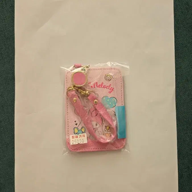 [BUNJANG] Sanrio My Melody/Kuromi Card Holder Set / 산리오 마이멜로디/쿠로미 릴타입 교통카드 포카 홀더 3개 세트