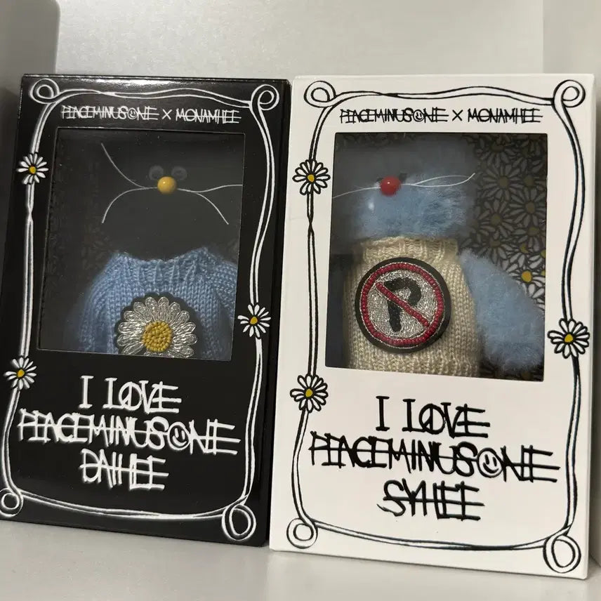 [BUNJANG] PEACEMINUSONE Monnani Keyring Set / (미개봉 새상품) 피스마이너스원 모남희 키링 2종 세트 + 더스트백