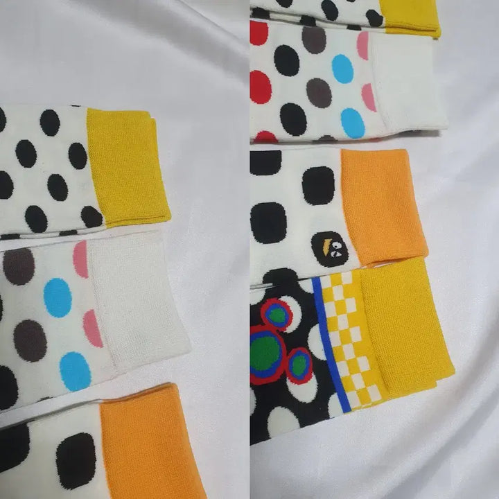 [BUNJANG] Happy Socks Dot Pattern Socks / 개당가격이예요~ 민트 블루 레드 화이트 오렌지 해피삭스 도트 양말