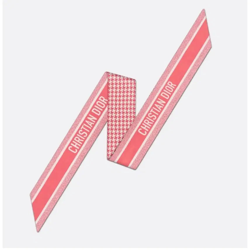 [BUNJANG] Dior 30 Montaigne Mitzah Scarf - Pink / (새 상품급) 디올 30 몽테인 미차 스카프_핑크