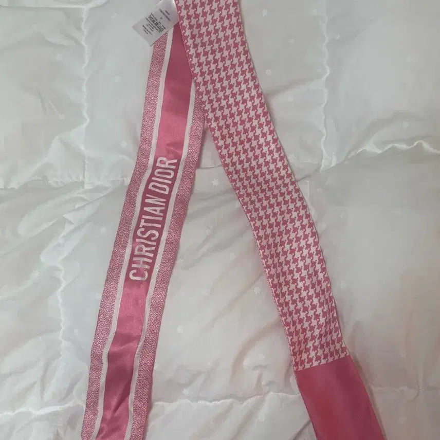 [BUNJANG] Dior 30 Montaigne Mitzah Scarf - Pink / (새 상품급) 디올 30 몽테인 미차 스카프_핑크