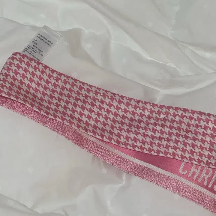 [BUNJANG] Dior 30 Montaigne Mitzah Scarf - Pink / (새 상품급) 디올 30 몽테인 미차 스카프_핑크