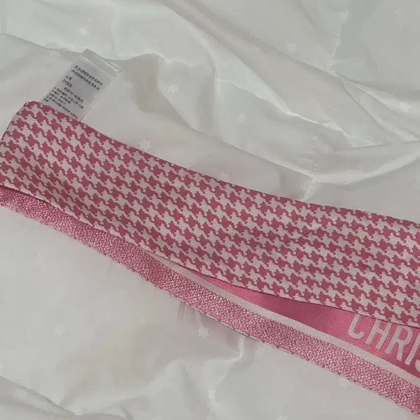 [BUNJANG] Dior 30 Montaigne Mitzah Scarf - Pink / (새 상품급) 디올 30 몽테인 미차 스카프_핑크