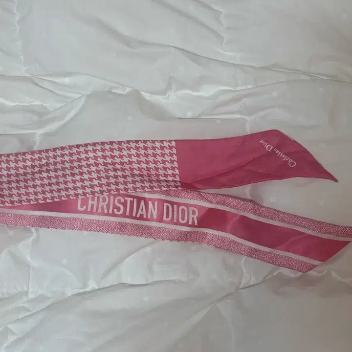 [BUNJANG] Dior 30 Montaigne Mitzah Scarf - Pink / (새 상품급) 디올 30 몽테인 미차 스카프_핑크