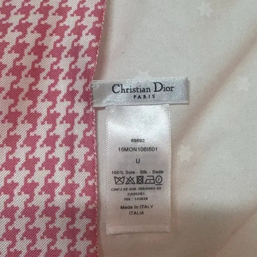 [BUNJANG] Dior 30 Montaigne Mitzah Scarf - Pink / (새 상품급) 디올 30 몽테인 미차 스카프_핑크