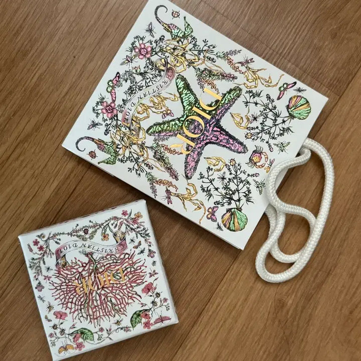 [BUNJANG] Dior 30 Montaigne Mitzah Scarf - Pink / (새 상품급) 디올 30 몽테인 미차 스카프_핑크