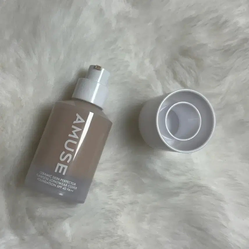 [BUNJANG] AMUSE Ceramic Skin Perfecter Foundation 02 Healthy / 급처) 어뮤즈 세라믹 스킨 퍼펙터 파운데이션 02 헬시 23호