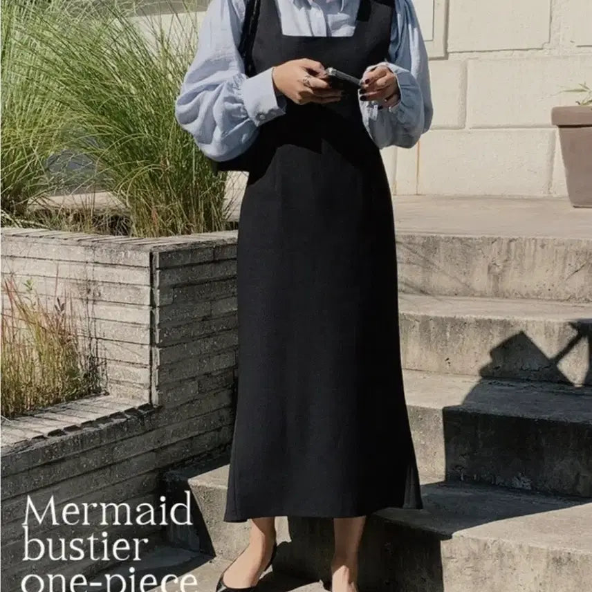 [SOLD OUT] 케이클럽 머메이드 원피스 하객룩