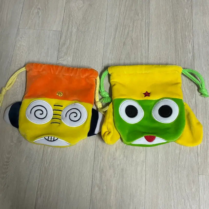 [BUNJANG] Keroro Kururu Bundle Set Pouch / 케로로 쿠루루 복조리 파우치 일괄