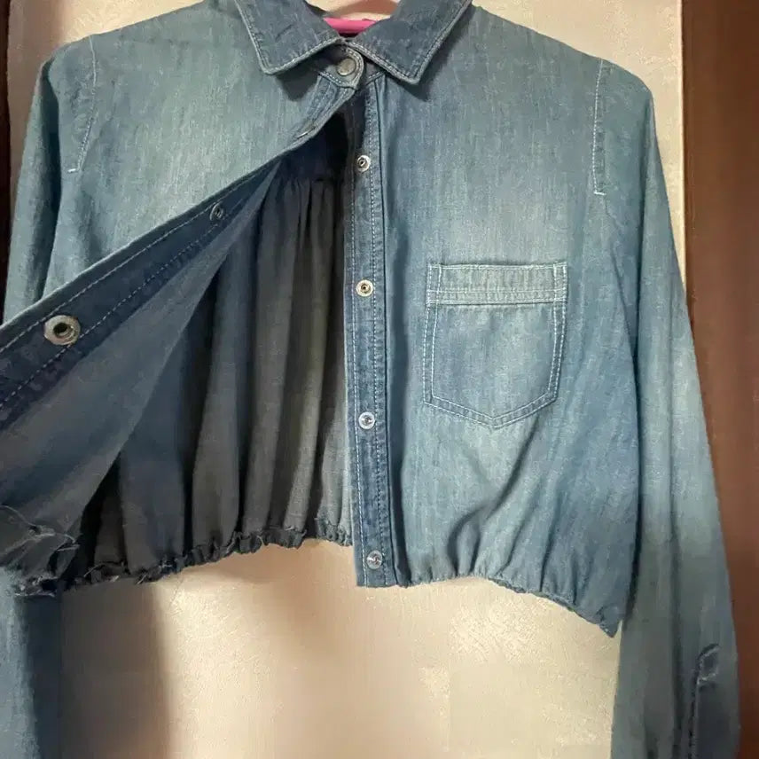 [BUNJANG] Unspecified Denim Shirt / 청 데님 셔츠 남방