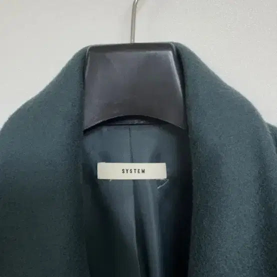 [BUNJANG] System Cuff Block Long Coat (Cashmere 5% Wool 95%) / 시스템 커프스 블록 롱 코트 (캐시미어5 울95)