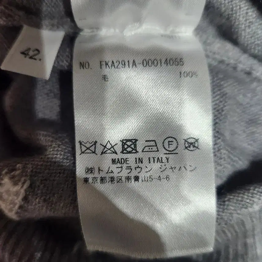 [BUNJANG] Thom Browne Animal Pattern Knit Sweater / [여42]톰브라운 애니멀 패턴 니트[Y61-316]/레이디블루